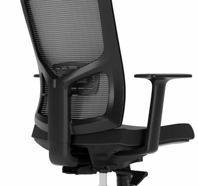Newman Newman Black Ergonomic Executive Office Chair
